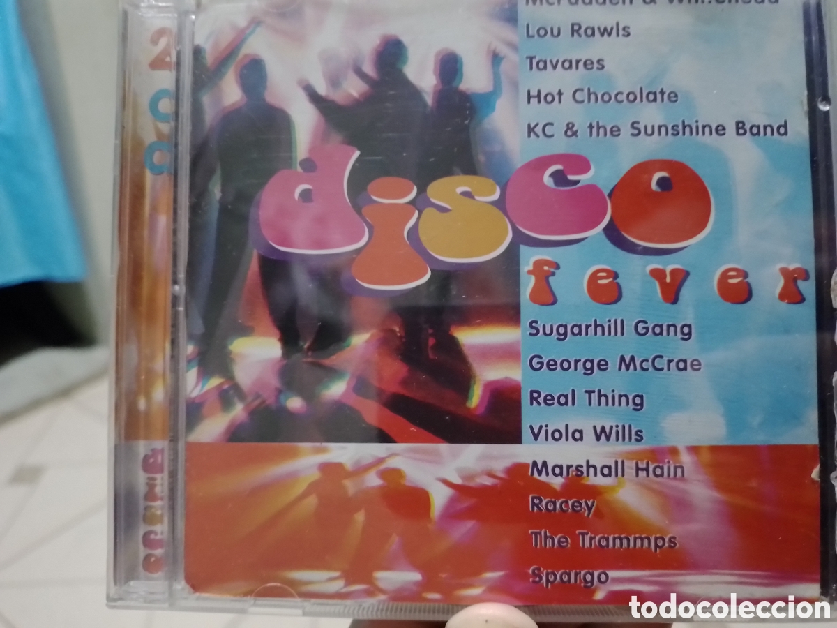 CDs de m&uacute;sica: Rock and Pop CD Disco fever (CD Doble) - Foto 1