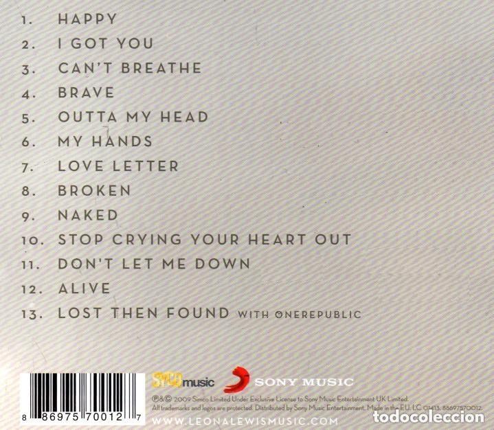 CDs de m&uacute;sica: �R7251 - LEONA LEWIS. ECHO. CD. - Foto 2