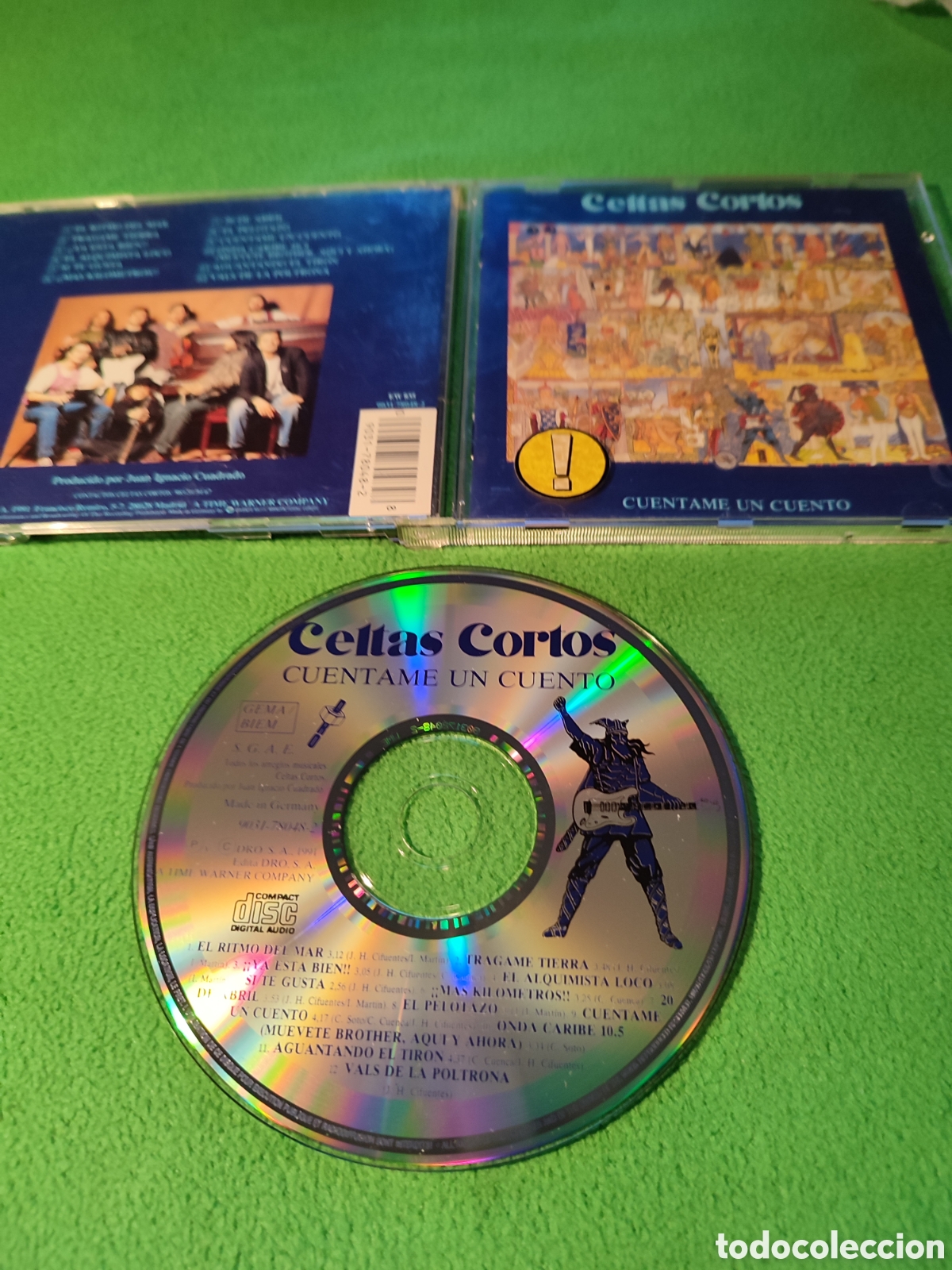 CDs de m&uacute;sica: Celtas Cortos - Cu&eacute;ntame un cuento - Foto 2