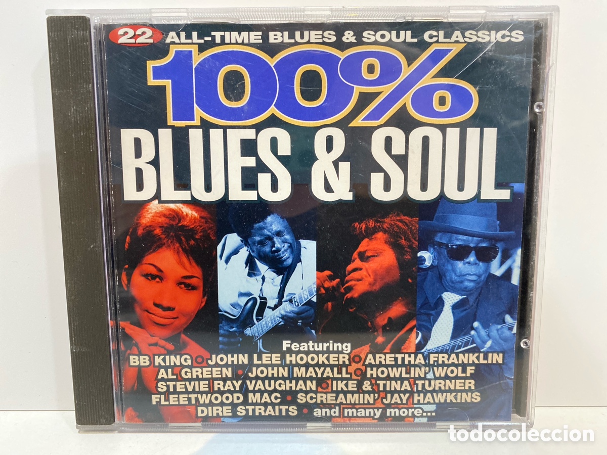 CDs de m&uacute;sica: Various - 100% Blues & Soul (CD, Comp) - Foto 1