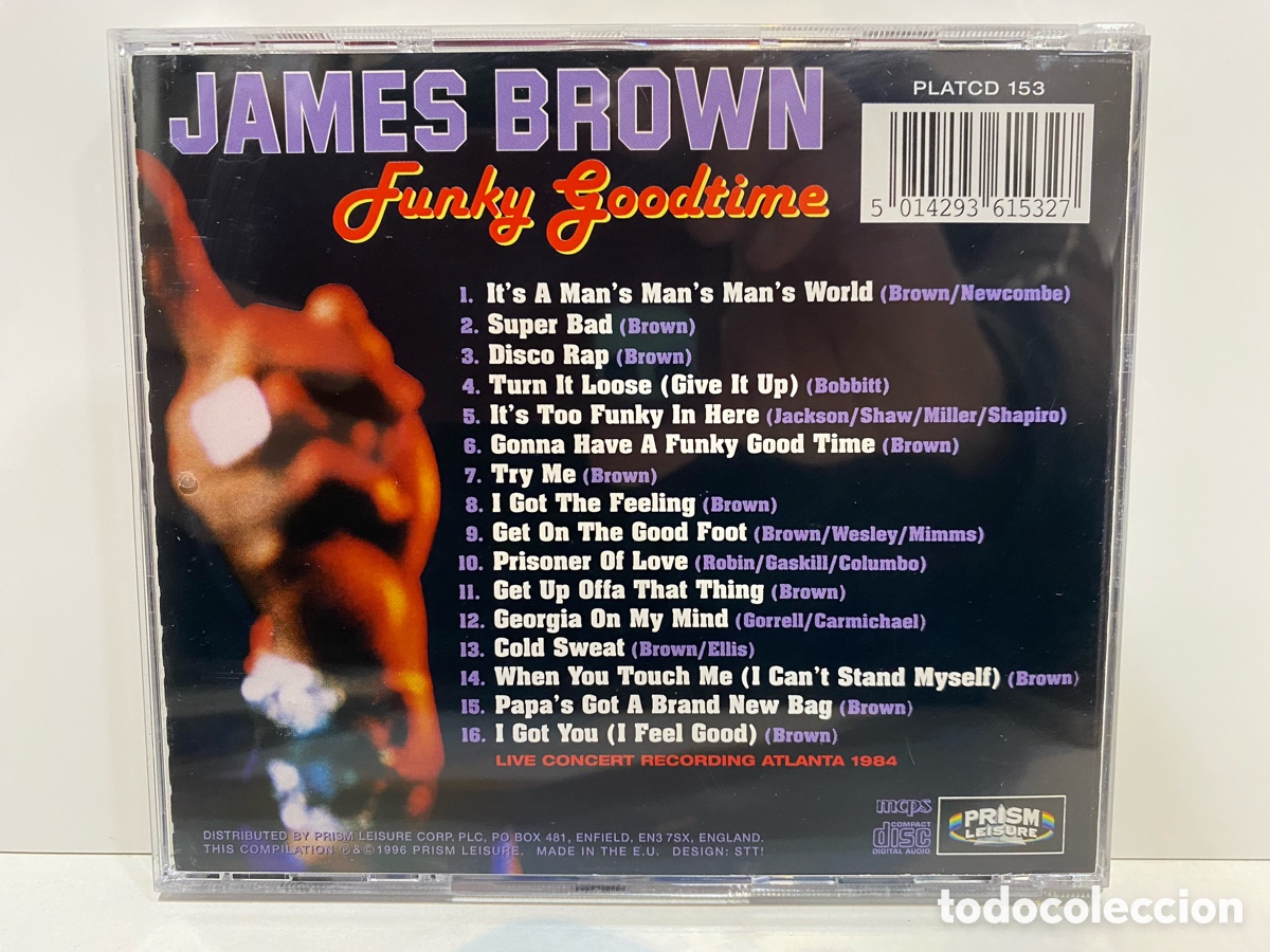 CDs de m&uacute;sica: James Brown - Funky Good Time (CD, Comp) - Foto 2