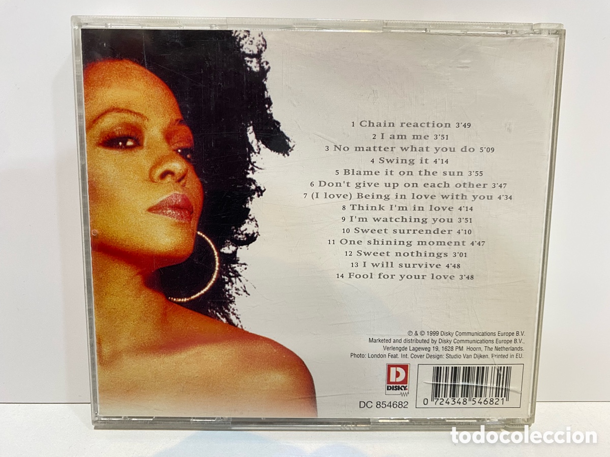 CDs de m&uacute;sica: Diana Ross - Chain Reaction (CD, Comp) - Foto 2