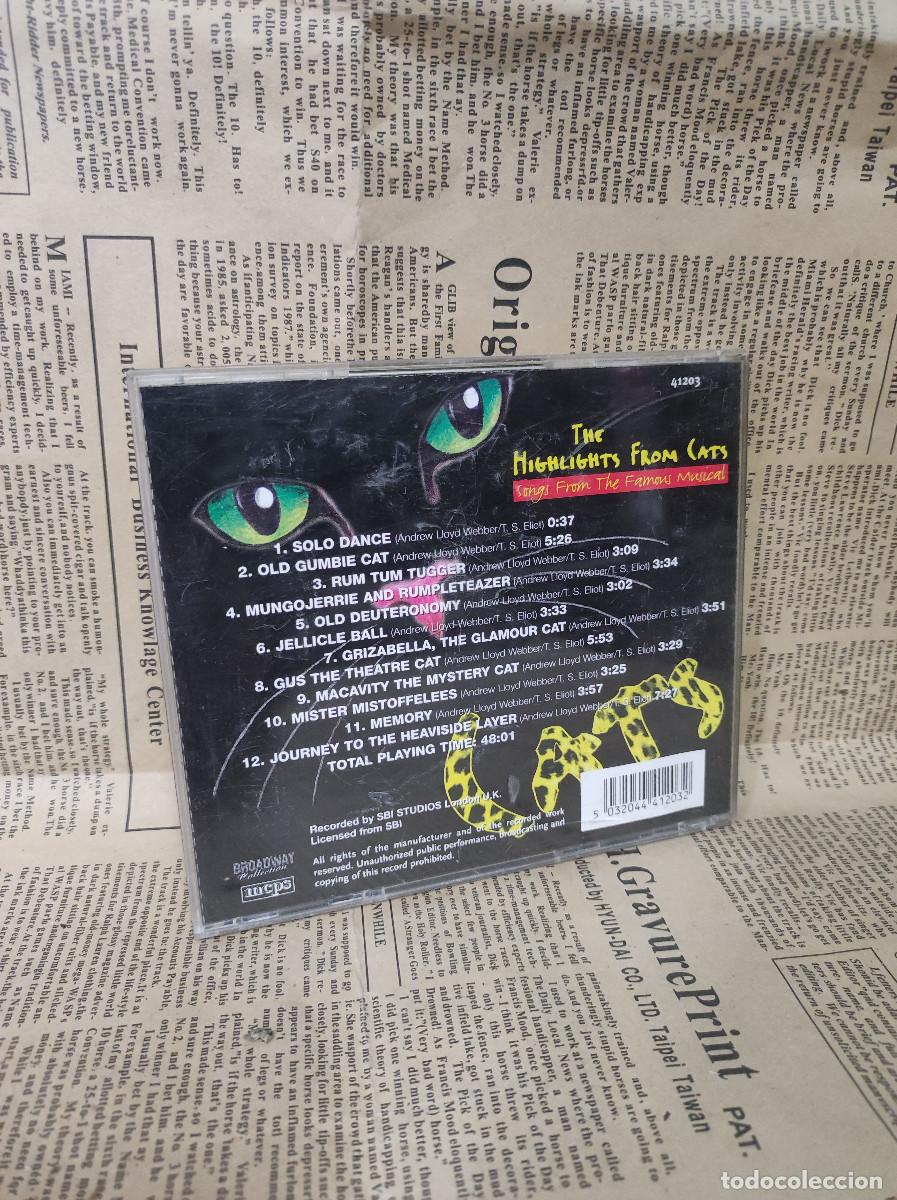 CDs de m&uacute;sica: Andrew Lloyd Webber &ndash; Highlights From Cats - Foto 2