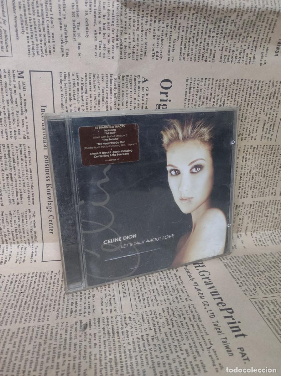 CDs de m&uacute;sica: Celine Dion &ndash; Lets Talk About Love - Foto 1