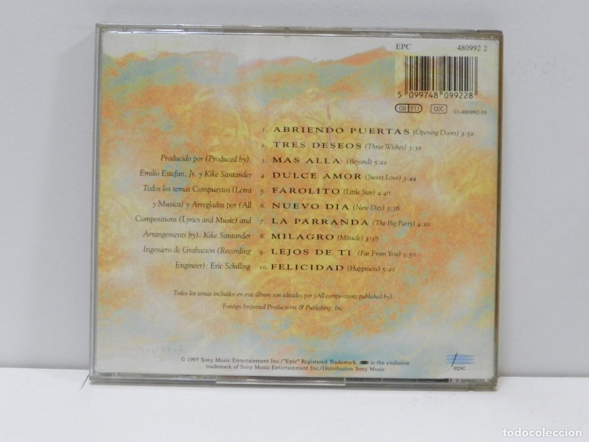 CDs de m&uacute;sica: DISCO CD. Gloria Estefan &ndash; Abriendo Puertas. COMPACT DISC. - Foto 2