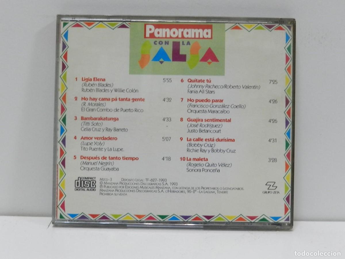 CDs de m&uacute;sica: DISCO CD. Panorama Con La Salsa: Volumen 3. COMPACT DISC. - Foto 2