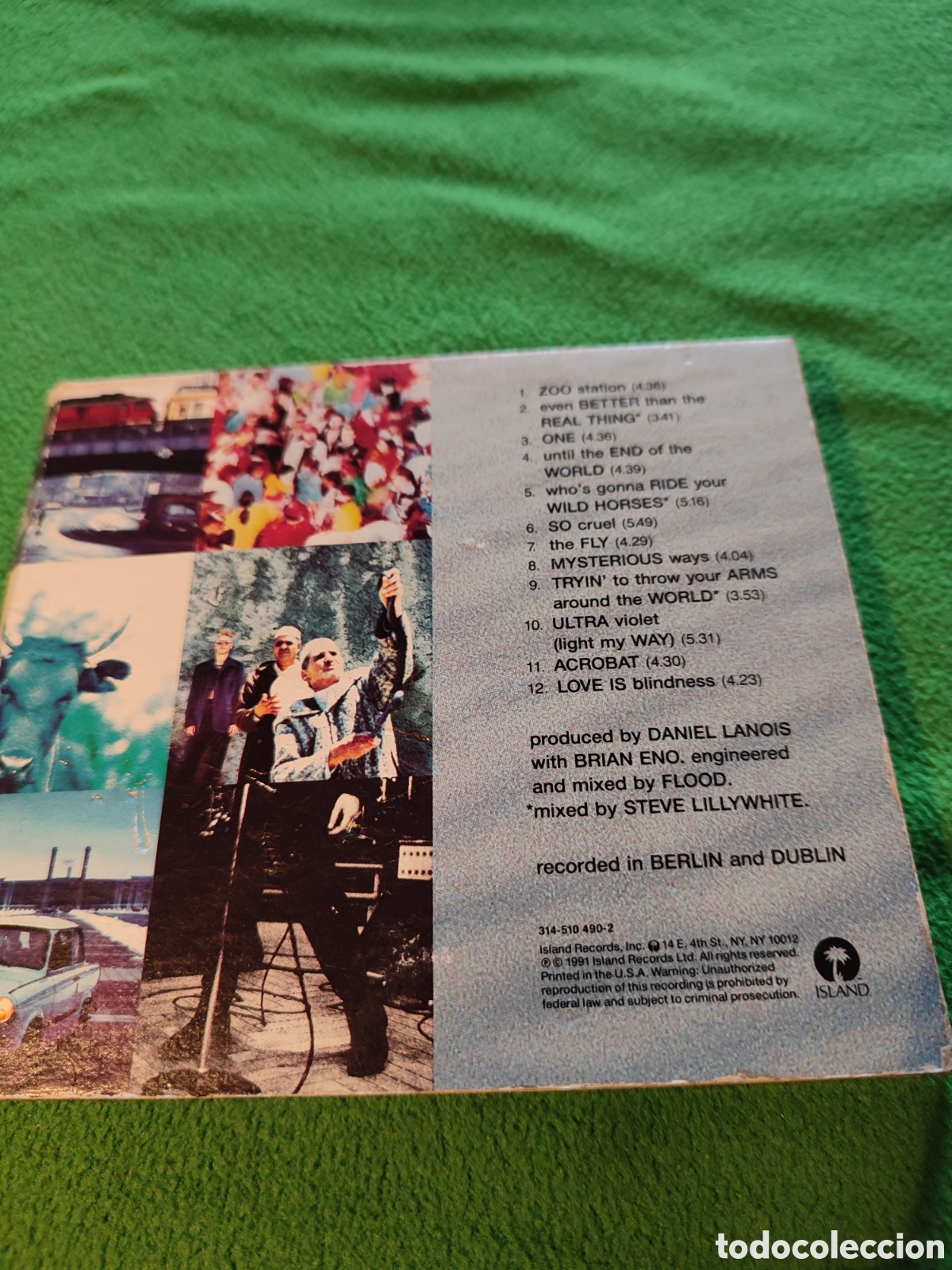 CDs de m&uacute;sica: U2 - Atchung Baby con inserto - Foto 3
