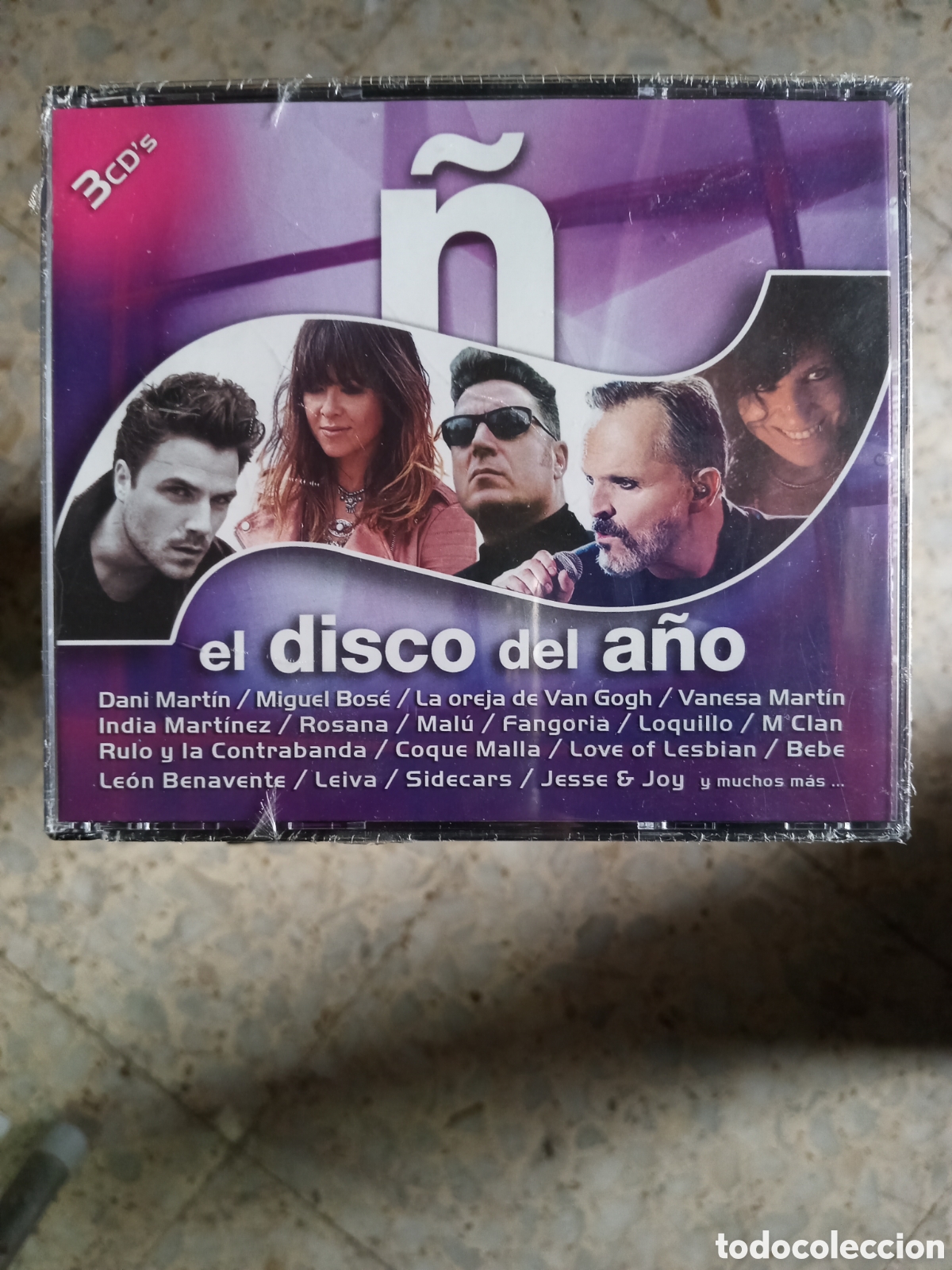 CDs de m&uacute;sica: 3 CD &Ntilde; EL DISCO DEL A&Ntilde;O NUEVO PRECINTADO 2016 - Foto 1