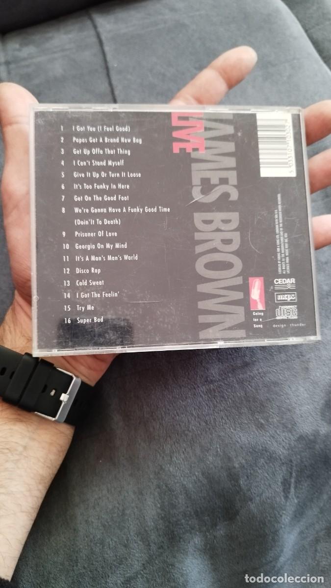 CDs de m&uacute;sica: James Brown &ndash; Live.Cd - Foto 3