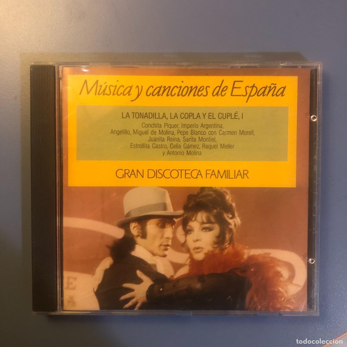 CDs de m&uacute;sica: M&uacute;sica y canciones de Espa&ntilde;a - La tonadilla, la copla y el cupl&eacute;, I | CD Segunda Mano