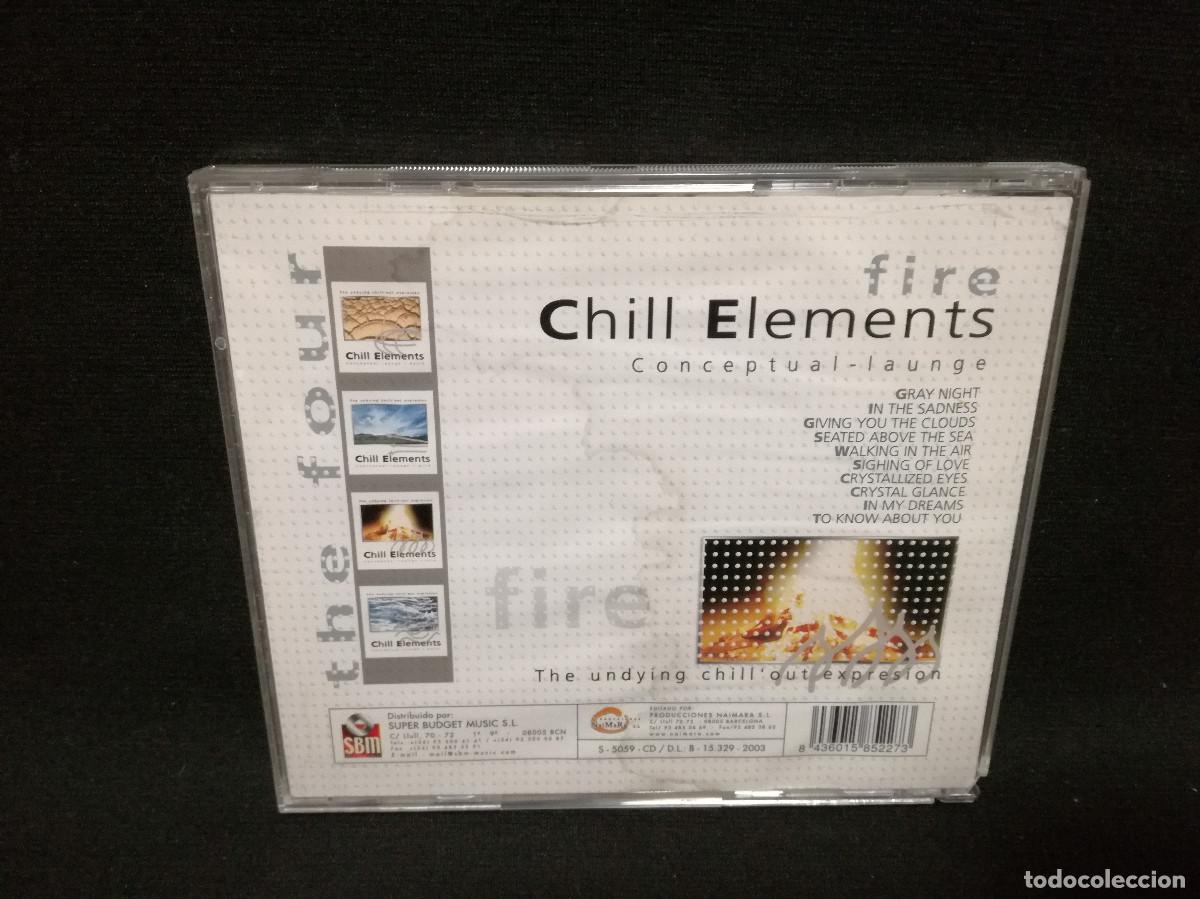 CDs de m&uacute;sica: CD - CHILL ELEMENTS - FIRE - Foto 2