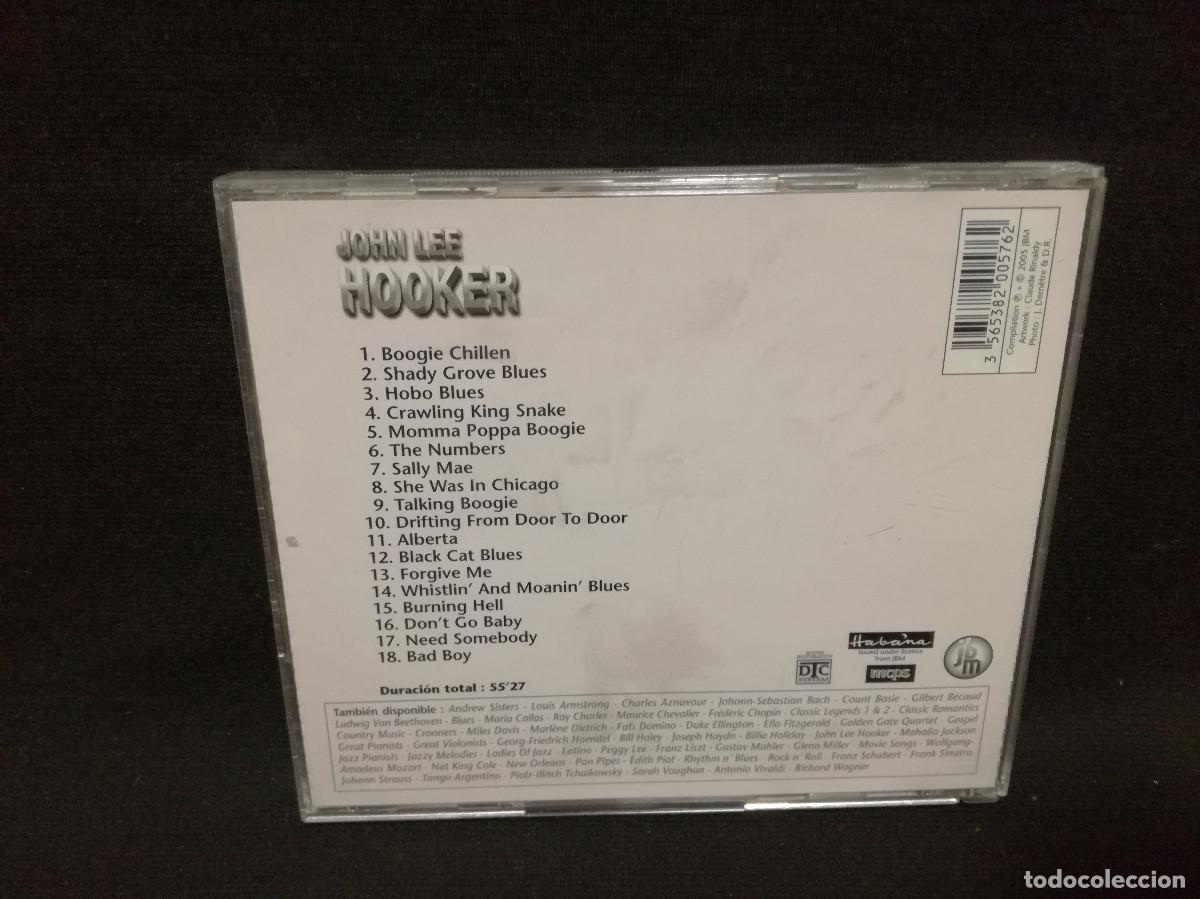 CDs de m&uacute;sica: CD - JOHN LEE HOOKER - Foto 2