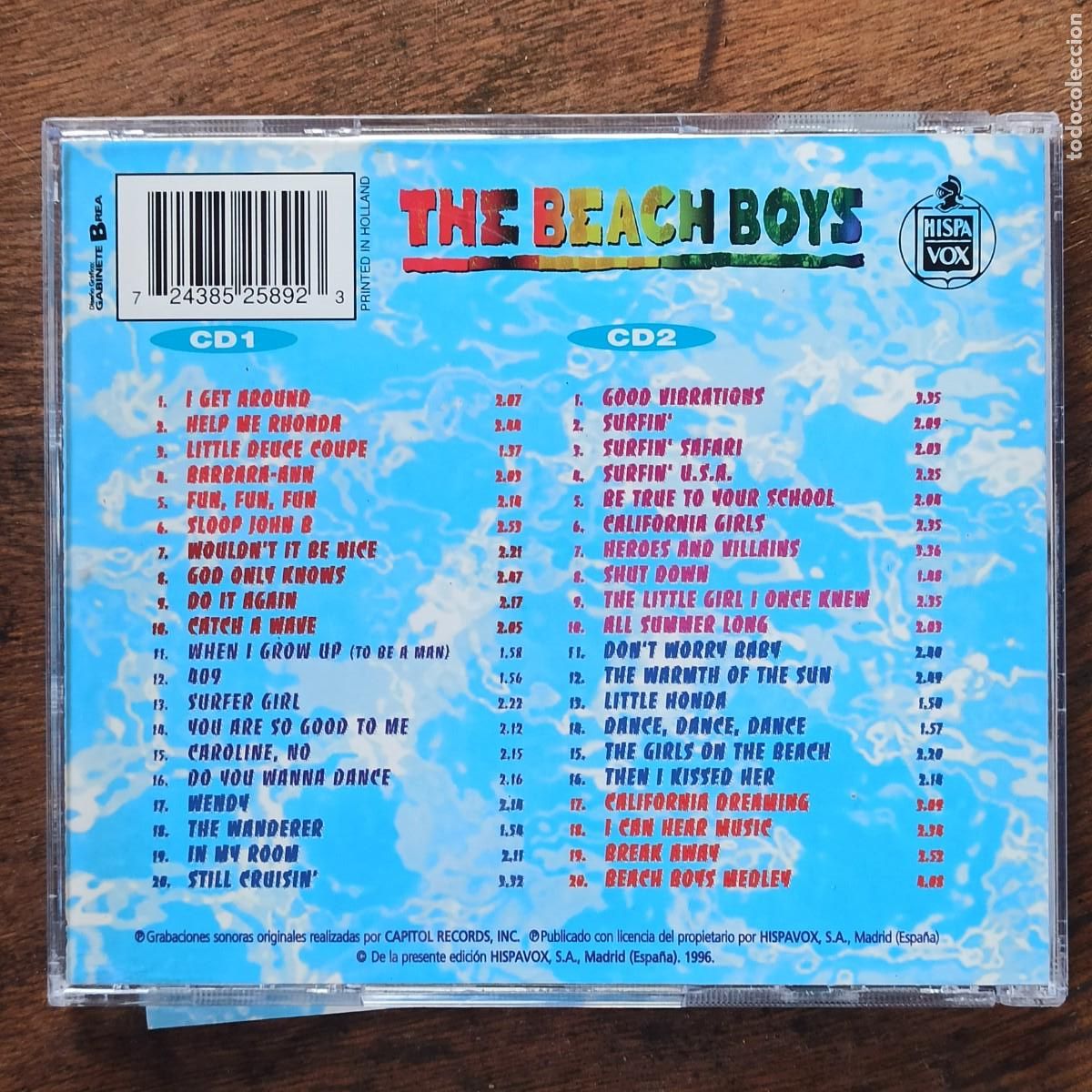 CDs de m&uacute;sica: CD Beach Boys - Anthology - Foto 2