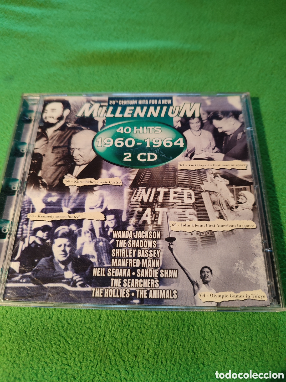 CDs de m&uacute;sica: Millenium 40 hits 1960-1964 2 CDs - Varios - Foto 1