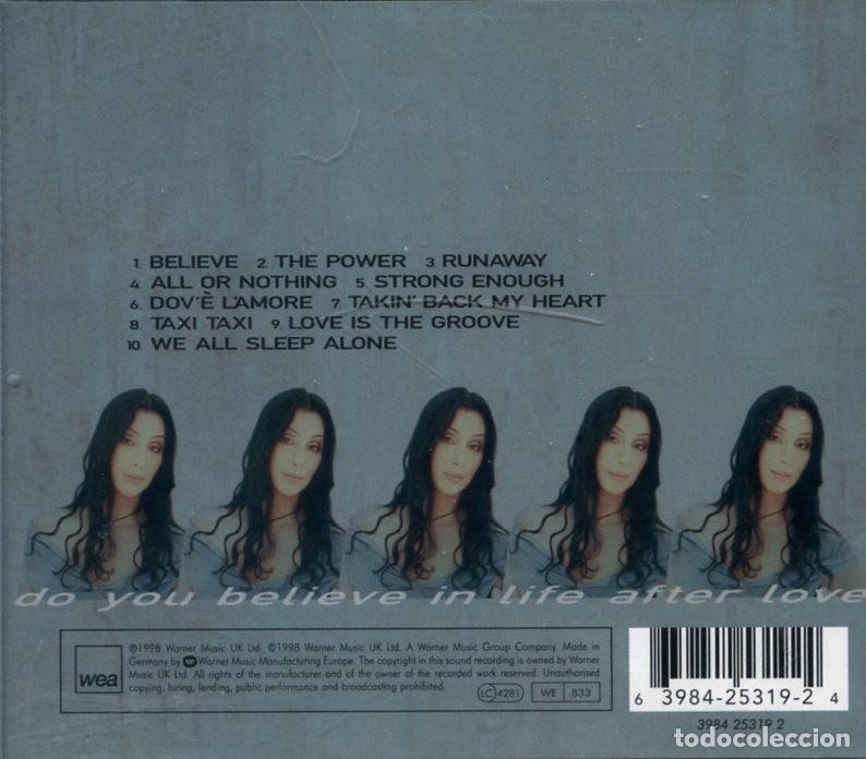CDs de m&uacute;sica: CHER. BELIEVE. First edition. - Foto 2