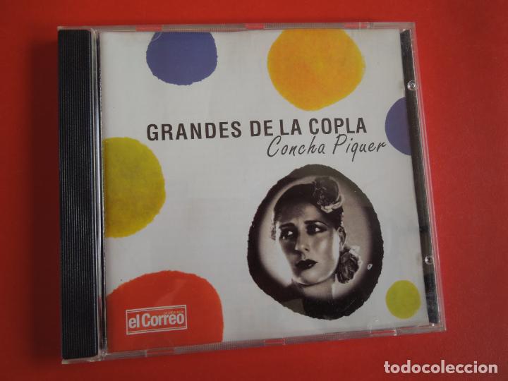 CDs de m&uacute;sica: CONCHA PIQUER - GRANDES DE LA COPLA - CD - Foto 1