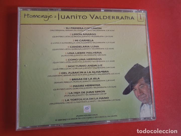 CDs de m&uacute;sica: JUANITO VALDERRAMA -HOMENAJE CD 1 - - Foto 2