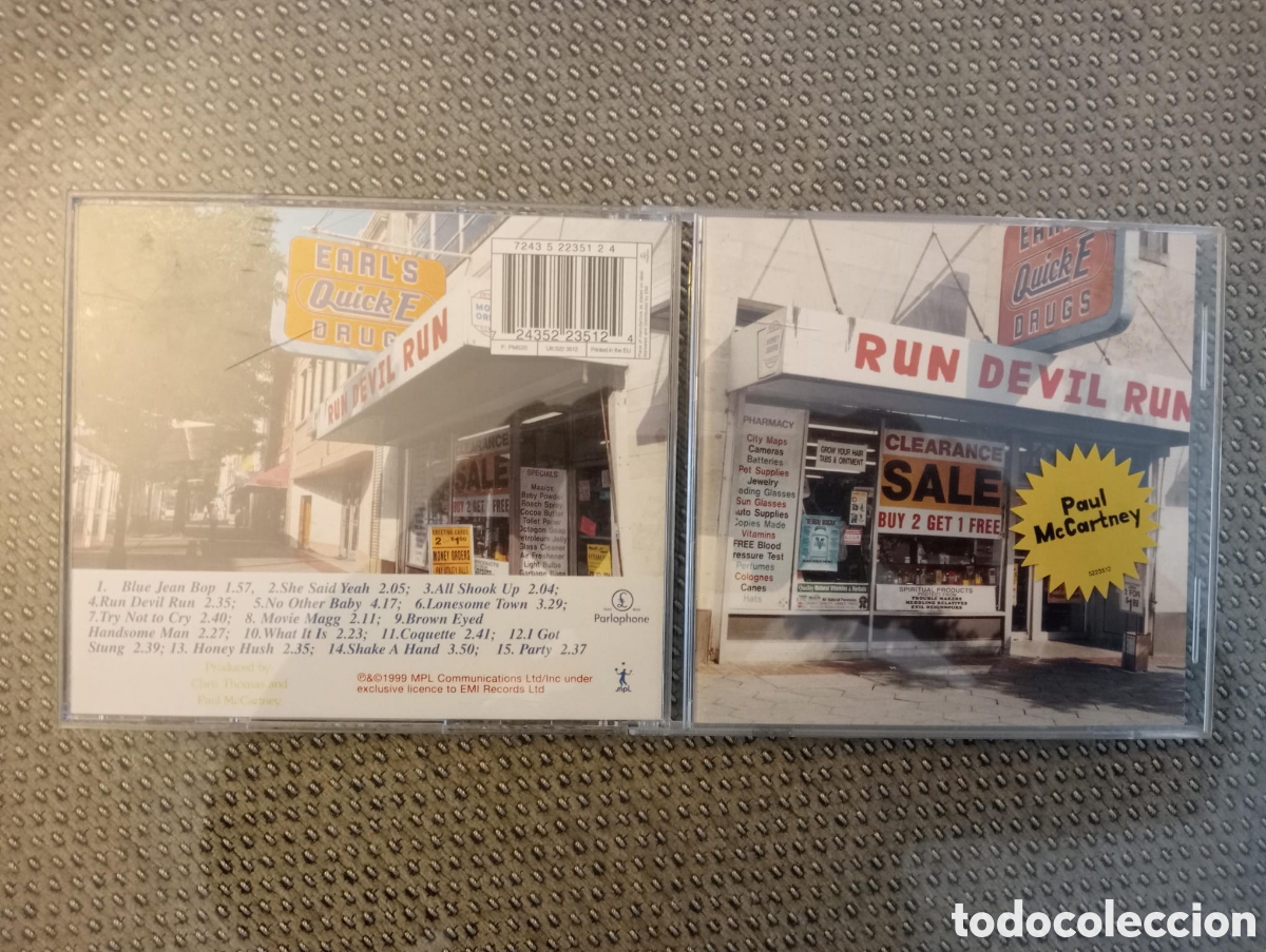 CDs de m&uacute;sica: Paul McCartney - Run devil run - Foto 2