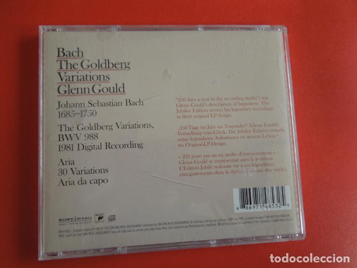 CDs de m&uacute;sica: BACH THE GOLBER VARIATIONS - GLEN GOULD - CD - Foto 3
