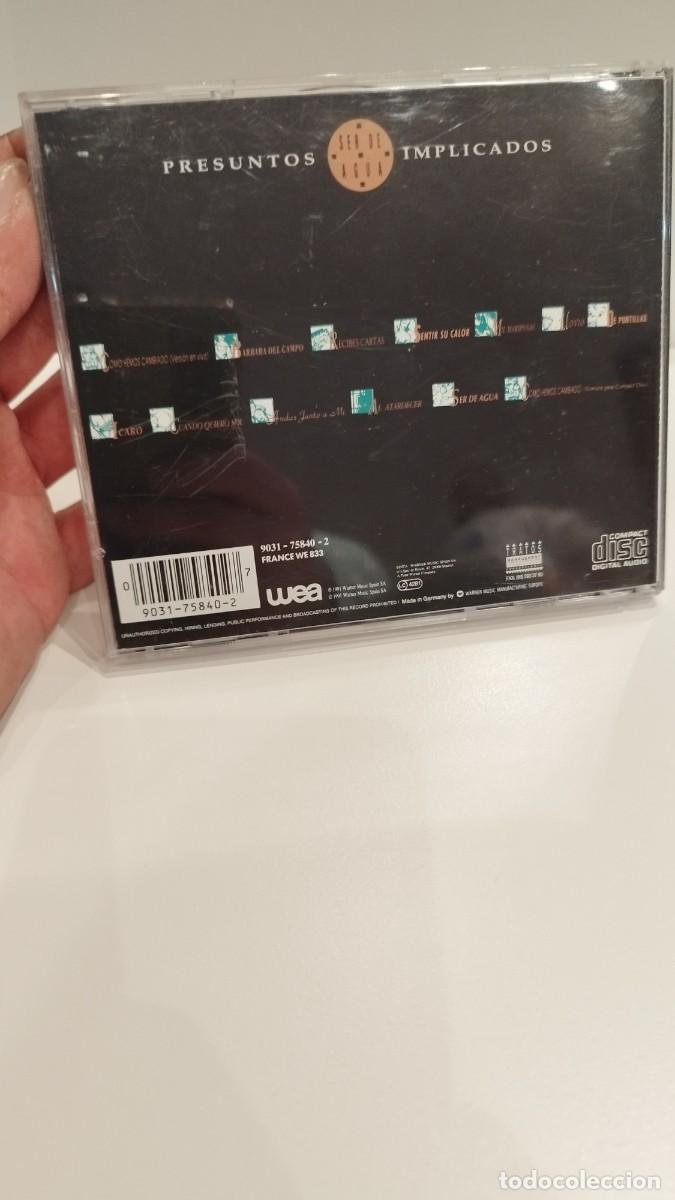CDs de m&uacute;sica: Presuntos Implicados &ndash;Ser de Agua.Cd - Foto 3