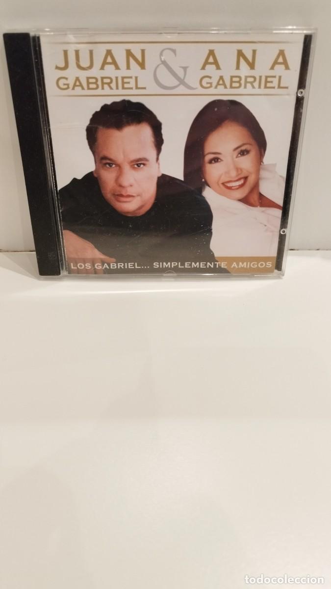 CDs de m&uacute;sica: Juan Gabriel y Ana Gabriel,los Gabriel... simplemente amigos - Foto 1