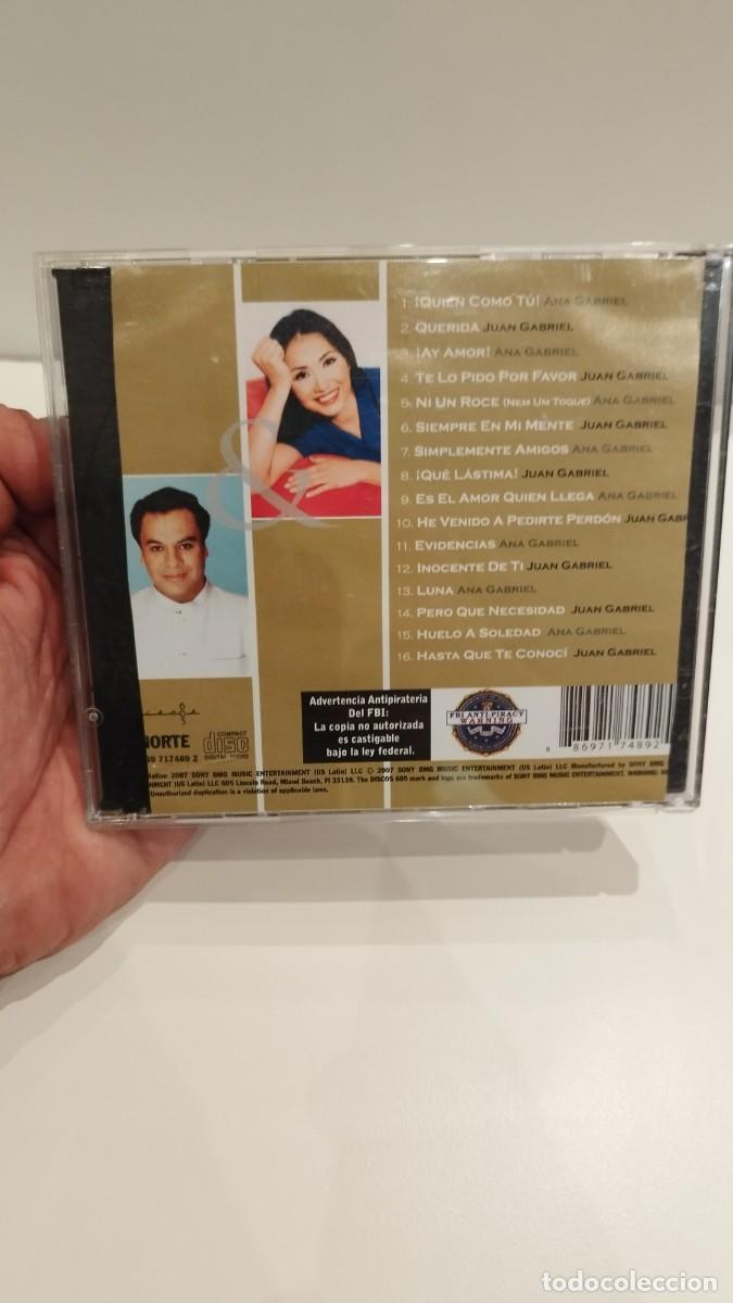 CDs de m&uacute;sica: Juan Gabriel y Ana Gabriel,los Gabriel... simplemente amigos - Foto 3