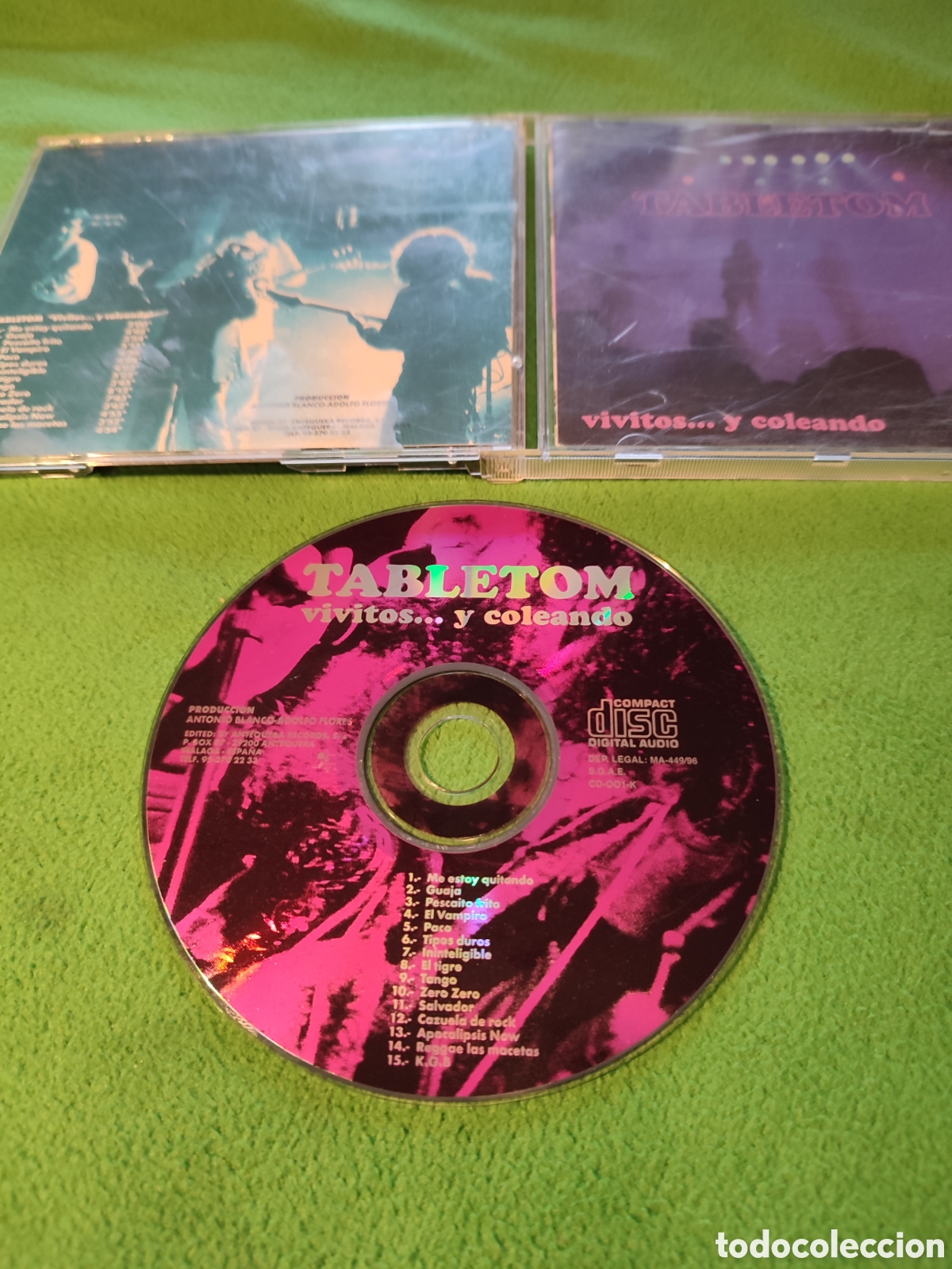 CDs de m&uacute;sica: Tabletom - Vivitos...y coleando - Foto 2