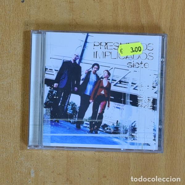 CDs de m&uacute;sica: PRESUNTOS IMPLICADOS - SIETE - CD - Foto 1