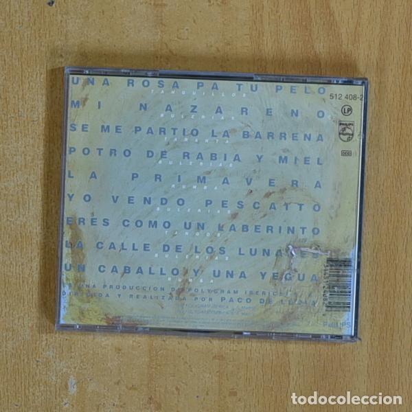CDs de m&uacute;sica: CAMARON - POTRO DE RABIA Y MIEL - CD - Foto 2
