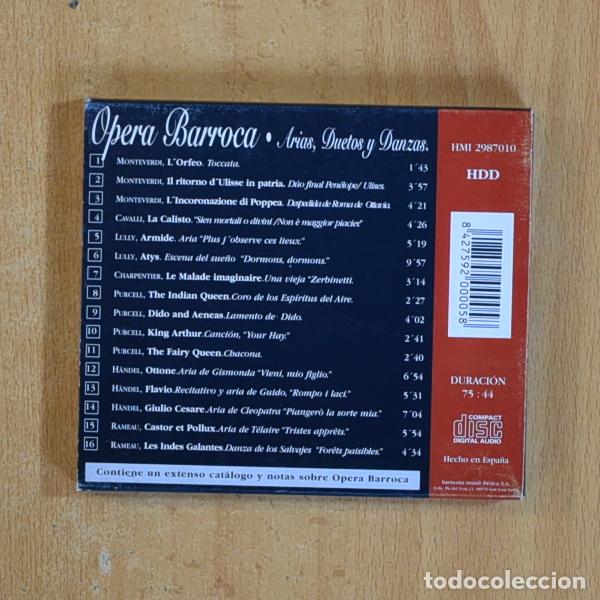 CDs de m&uacute;sica: VARIOS - OPERA BARROCA - CD - Foto 2