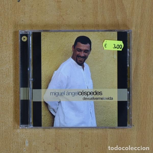 CDs de m&uacute;sica: MIGUEL ANGEL CESPEDES - DEVUELVEME LA VIDA - CD - Foto 1
