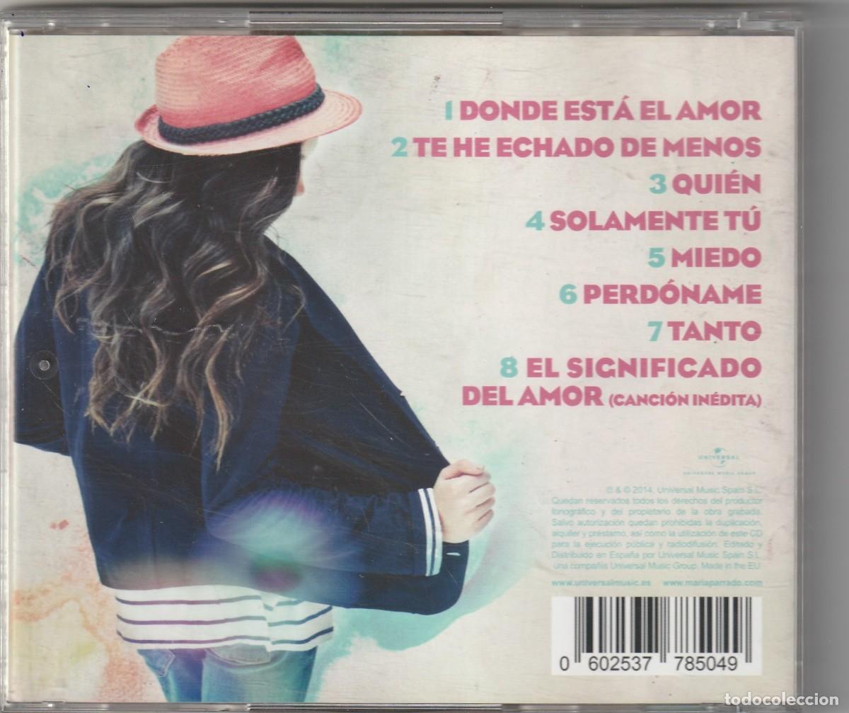 CDs de m&uacute;sica: MARIA PARRADO (CD UNIVERSAL 2014) - Foto 2
