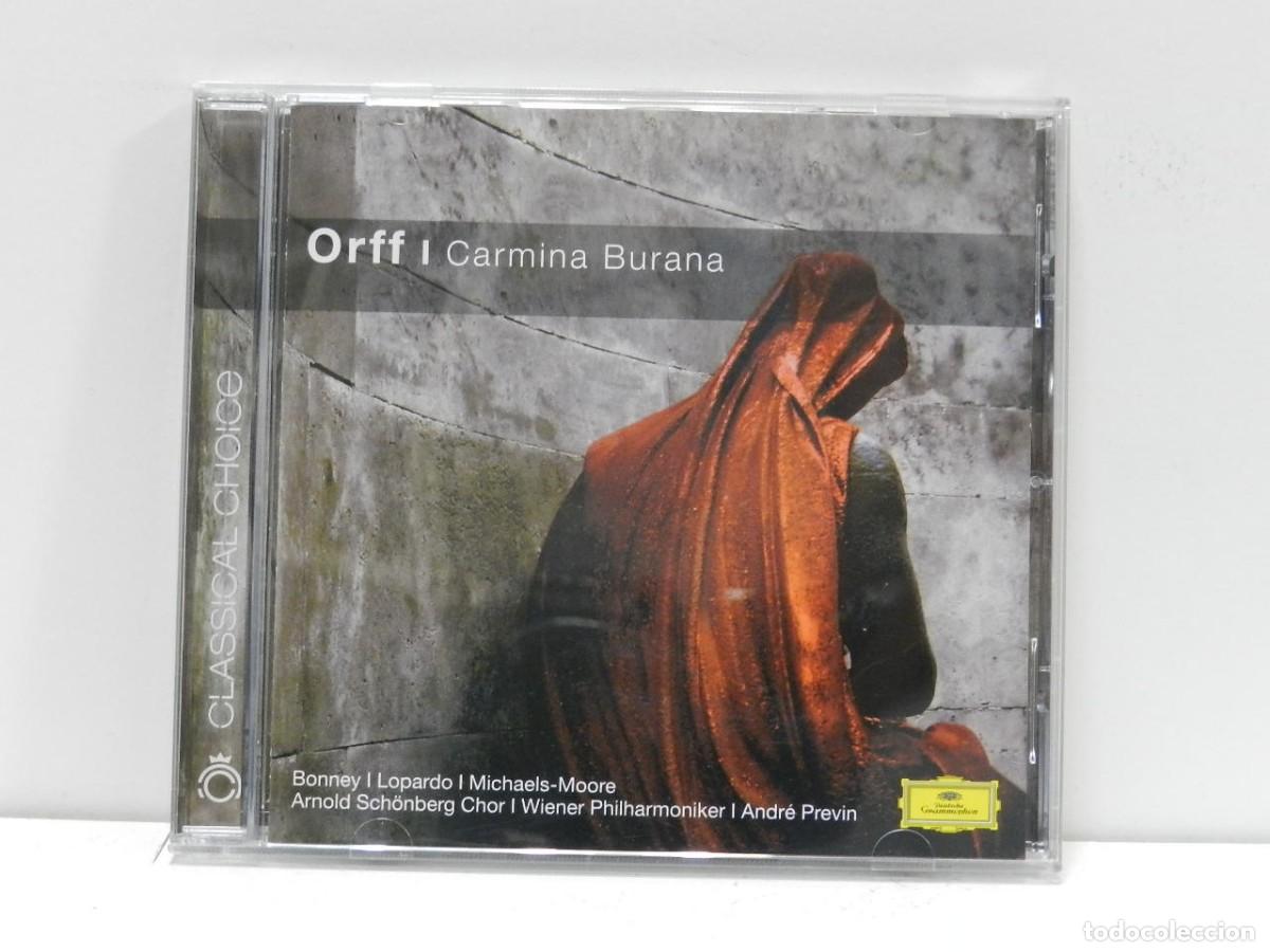 CDs de m&uacute;sica: DISCO CD. Orff &ndash; Carmina Burana. COMPACT DISC. - Foto 1