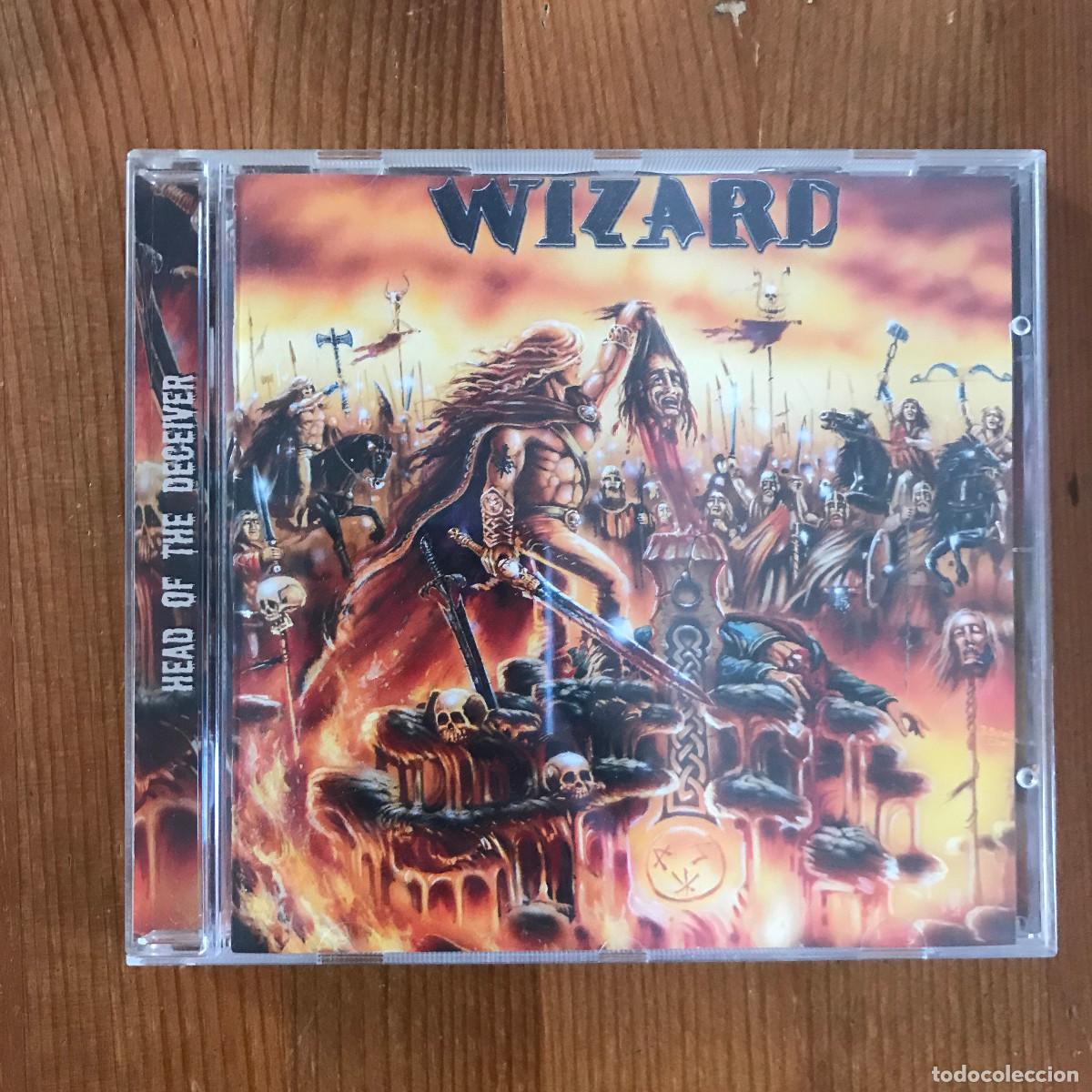 CDs de m&uacute;sica: WIZARD - HEAD OF THE DECEIVER - CD LMP 2001 - Foto 1