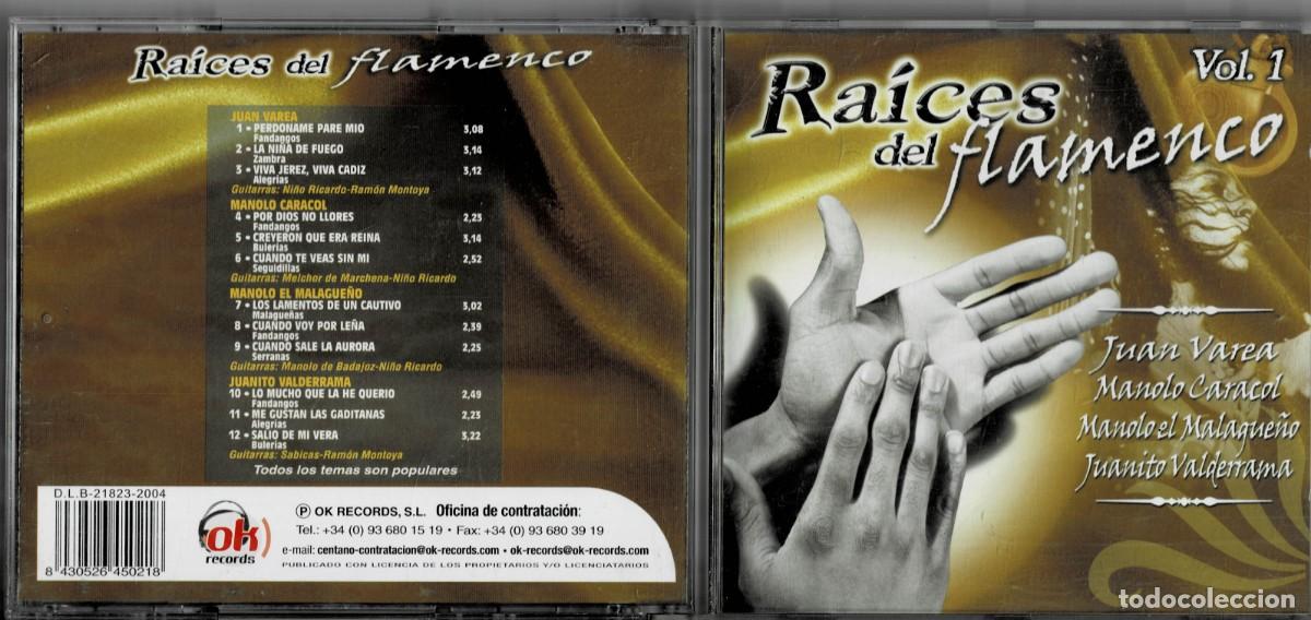 Music CDs: RAICES DEL FLAMENCO VOL 1. CD-FLA-1275