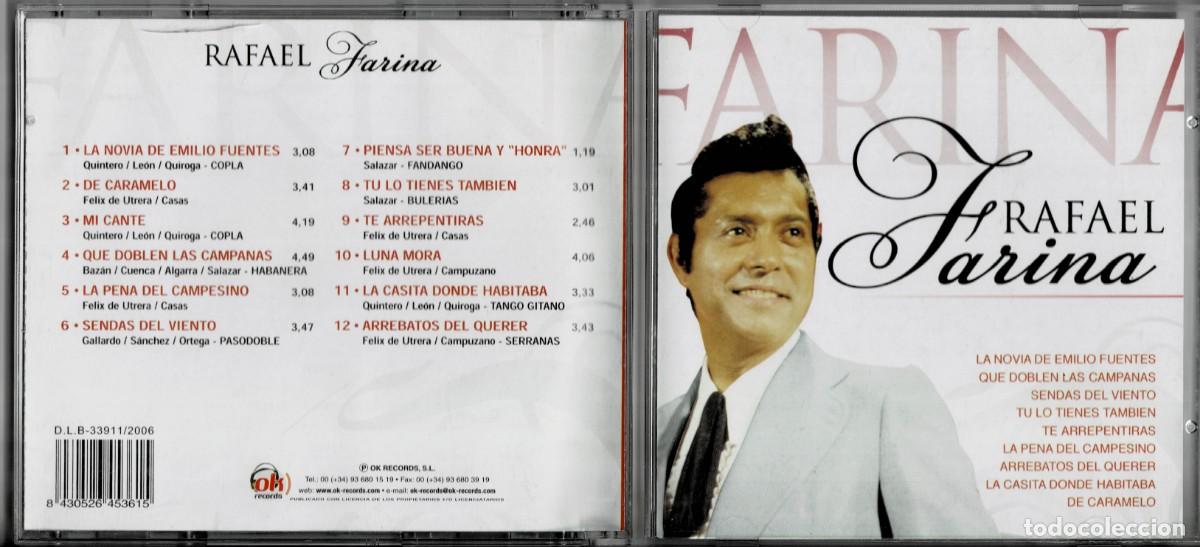 CDs de m&uacute;sica: RAFAEL FARINA. CD-FLA-1279 - Foto 1