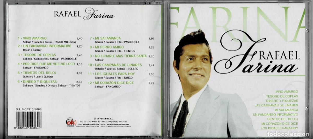 CDs de m&uacute;sica: RAFAEL FARINA. CD-FLA-1280 - Foto 1