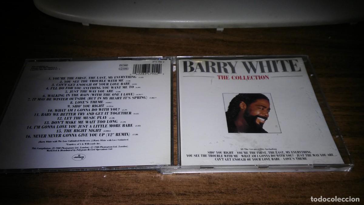 CDs de m&uacute;sica: BARRY WHITE - THE COLLECTION - Foto 1