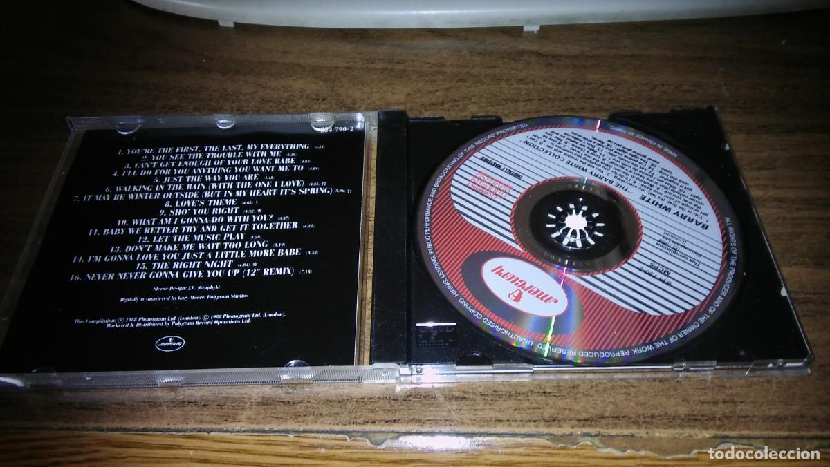 CDs de m&uacute;sica: BARRY WHITE - THE COLLECTION - Foto 2