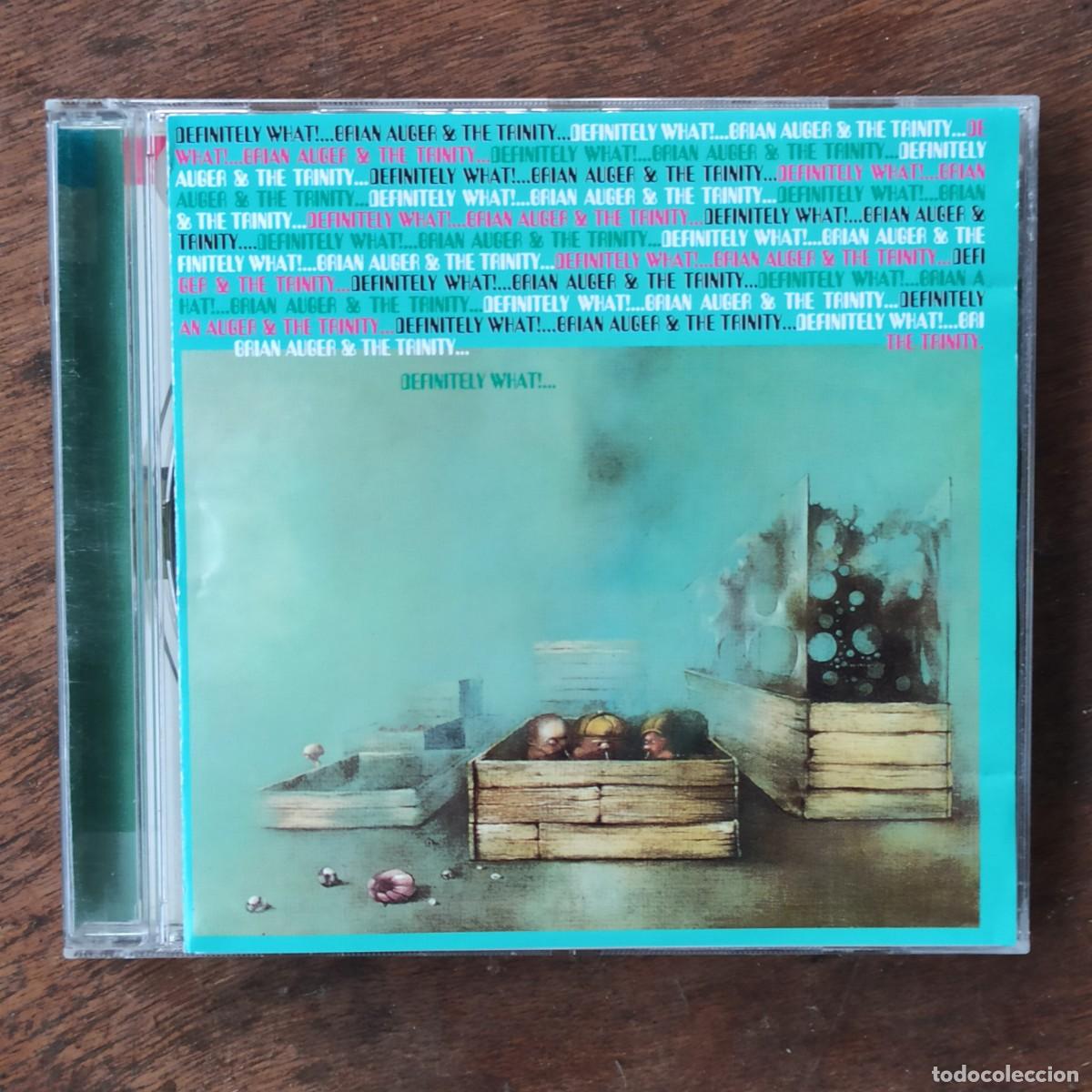 CDs de m&uacute;sica: CD Brian Auger & The Trinity &ndash; Definitely What! - Foto 1