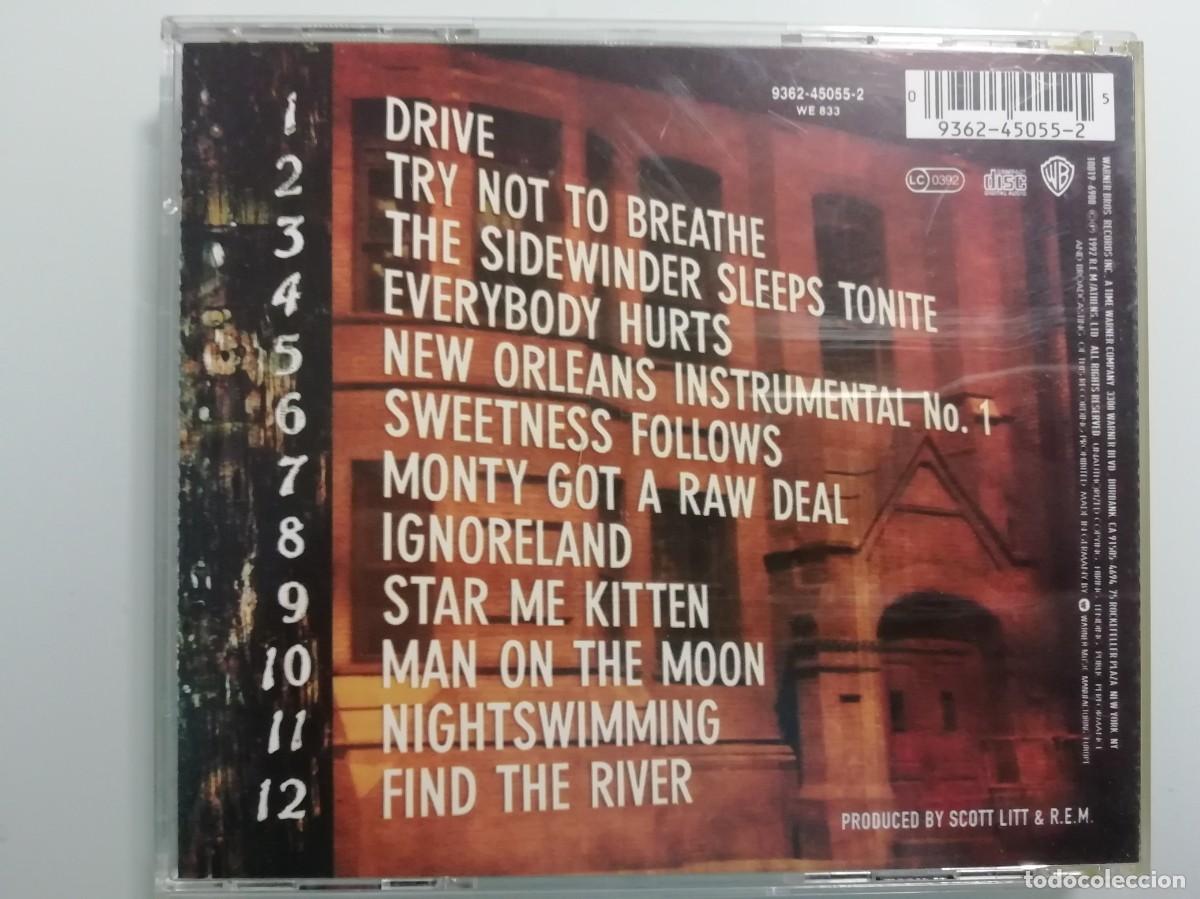 CDs de m&uacute;sica: R.E.M.- AUTOMATIC FOR THE PEOPLE- 1992- WARNER - Foto 2