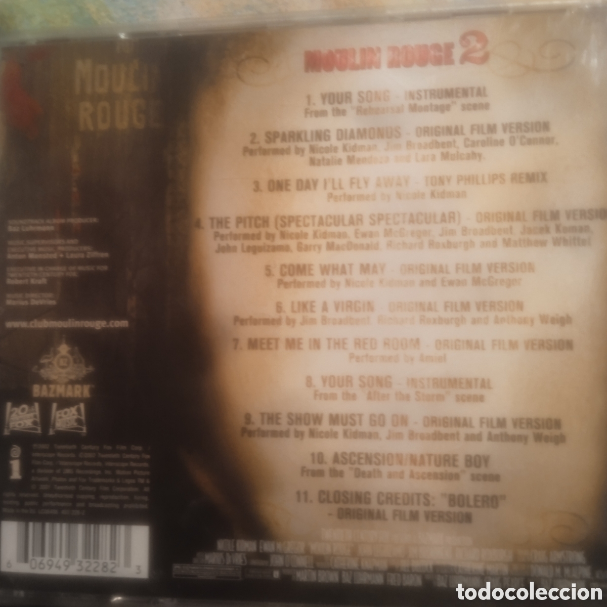 CDs de m&uacute;sica: Moulin rouge 2,2002 - Foto 2