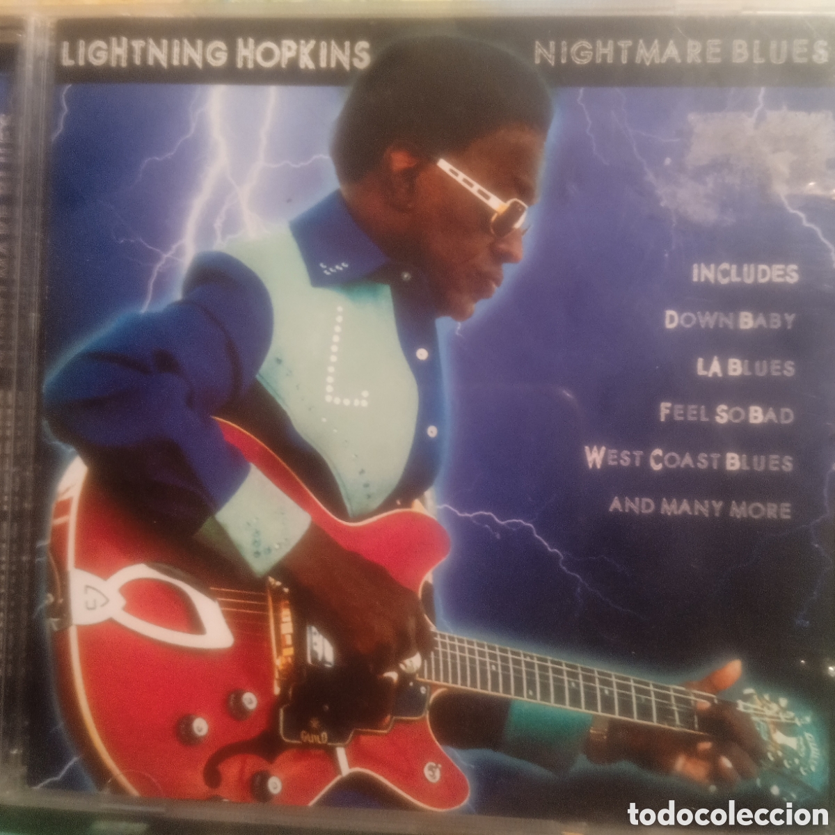 CDs de m&uacute;sica: Lightning Hopkins nightmare blues - Foto 1