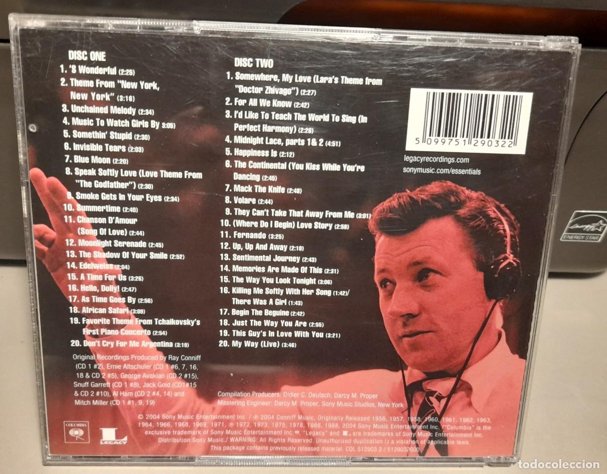 CDs de m&uacute;sica: DOBLE CD RAY CONNIFF ORQUESTA Y COROS : THE ESSENTIAL RAY CONNIFF ( 40 CANCIONES ) - Foto 3