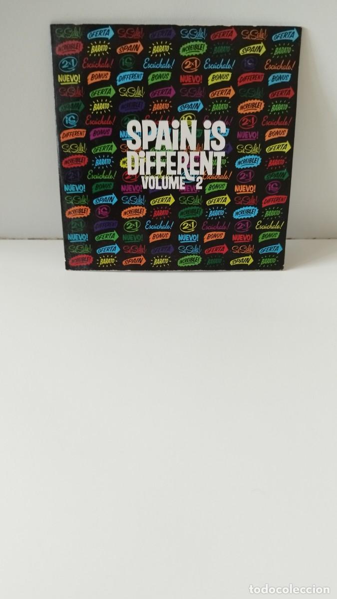 CD di Musica: Spain IS Different vol.2,recopilatorio de m&uacute;sica electr&oacute;nica,la factor&iacute;a del ritmo
