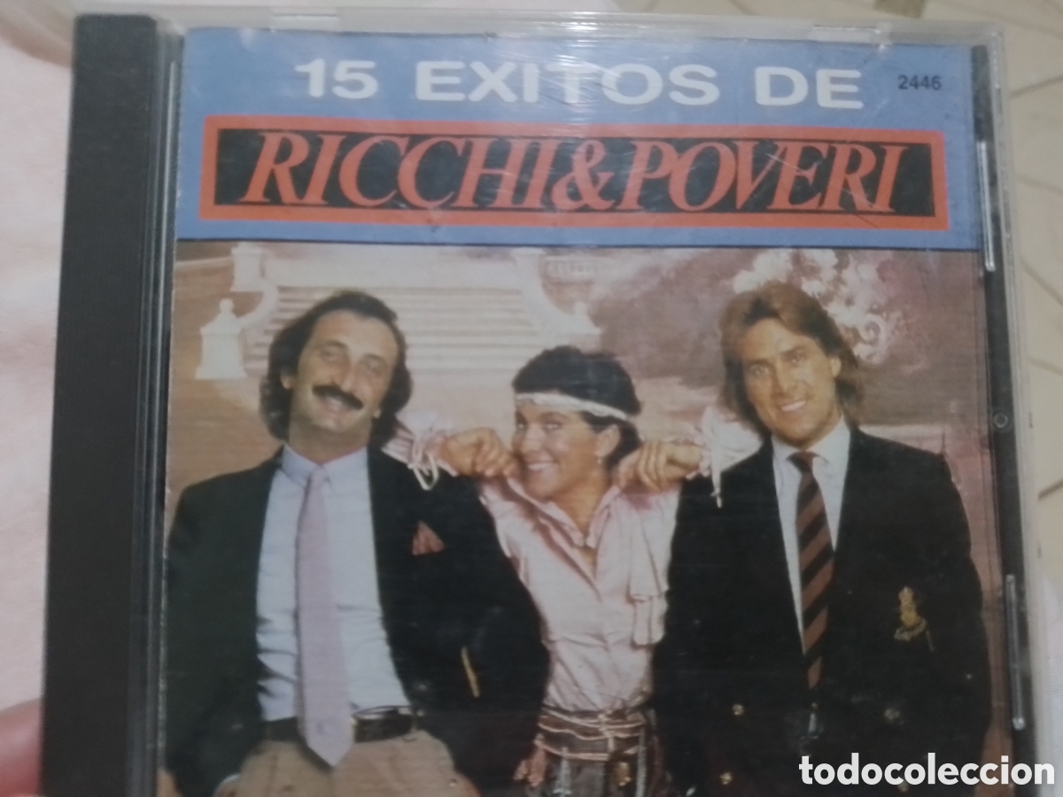 CDs de m&uacute;sica: Ricchi e Poveri CD 15 &eacute;xitos de. - Foto 1