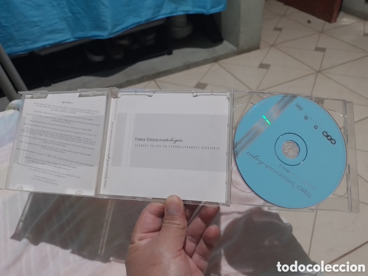 CDs de m&uacute;sica: Franco Simone CD doble Antolog&iacute;a - Foto 4