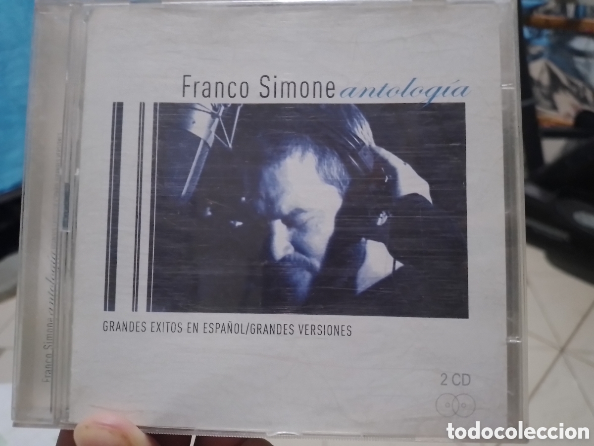 CDs de m&uacute;sica: Franco Simone CD doble Antolog&iacute;a - Foto 1