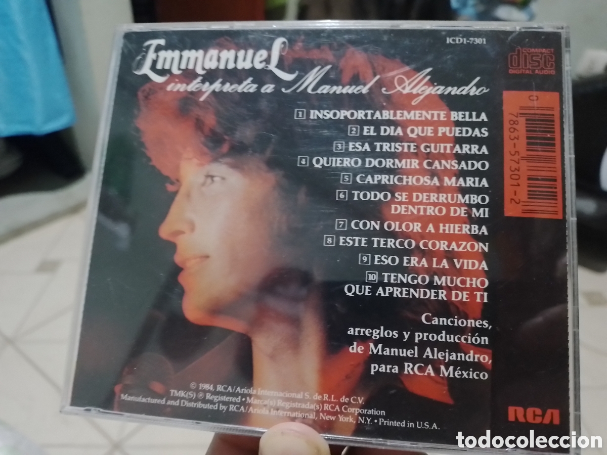 CDs de m&uacute;sica: Emmanuel CD &Iacute;ntimamente - Foto 2