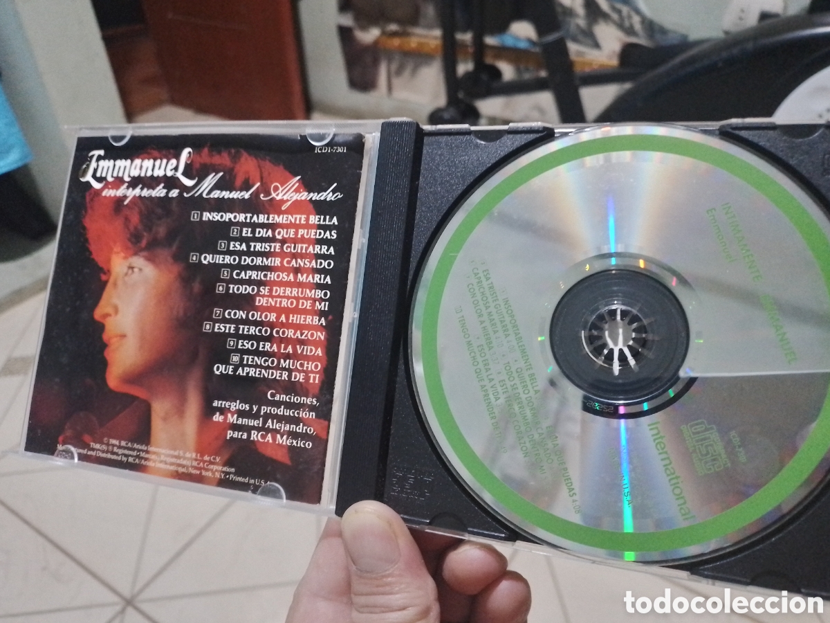 CDs de m&uacute;sica: Emmanuel CD &Iacute;ntimamente - Foto 3